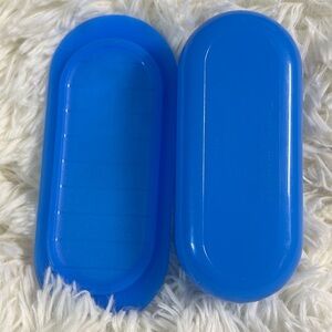 Tupperware Blue Food Storage Containers